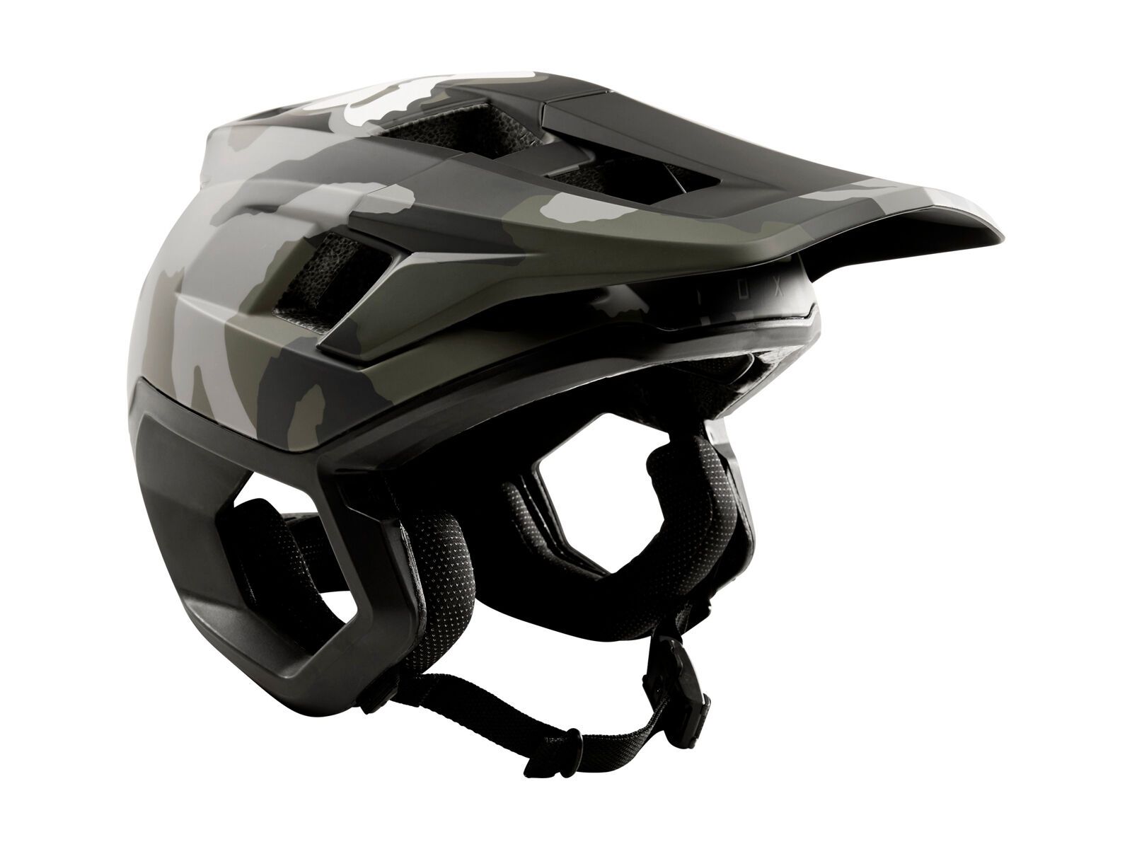 Fox Dropframe Helmet, black camo - Bild 7