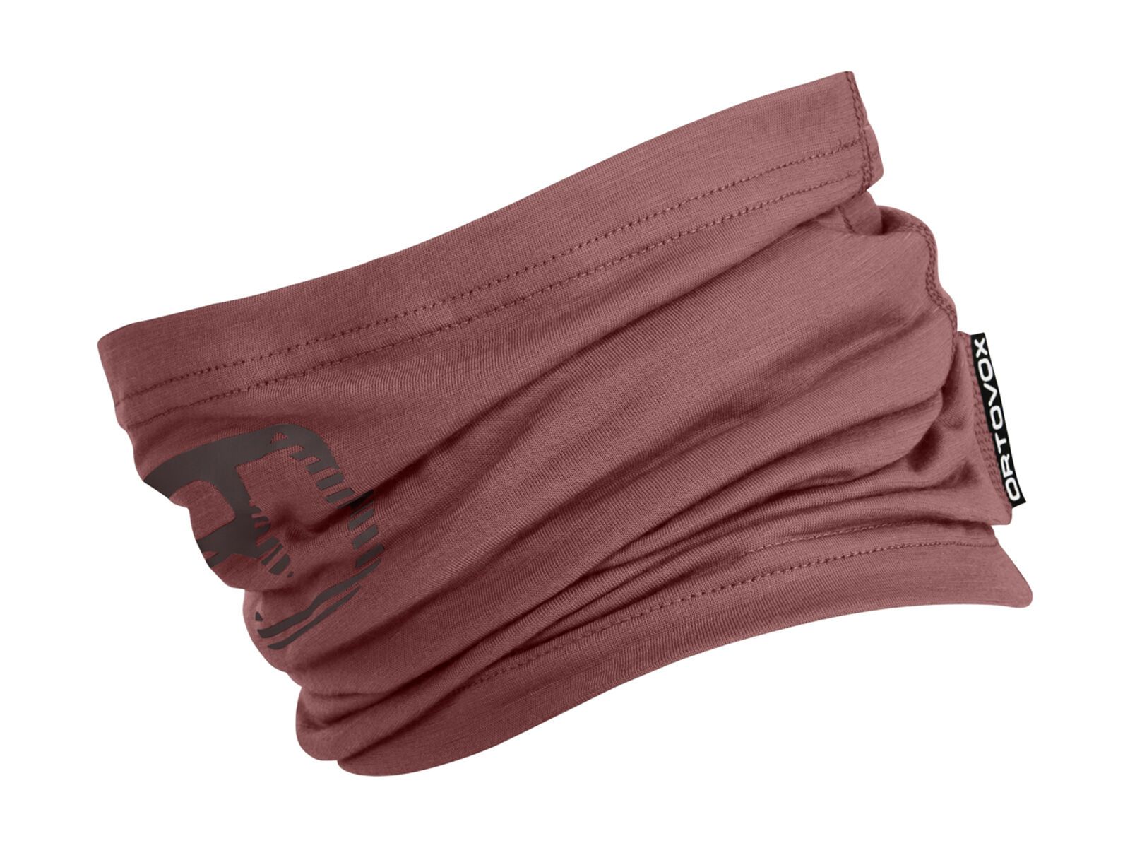 Ortovox 120 Merino Cool Tec Logo Neckwarmer, chestnut - Bild 1