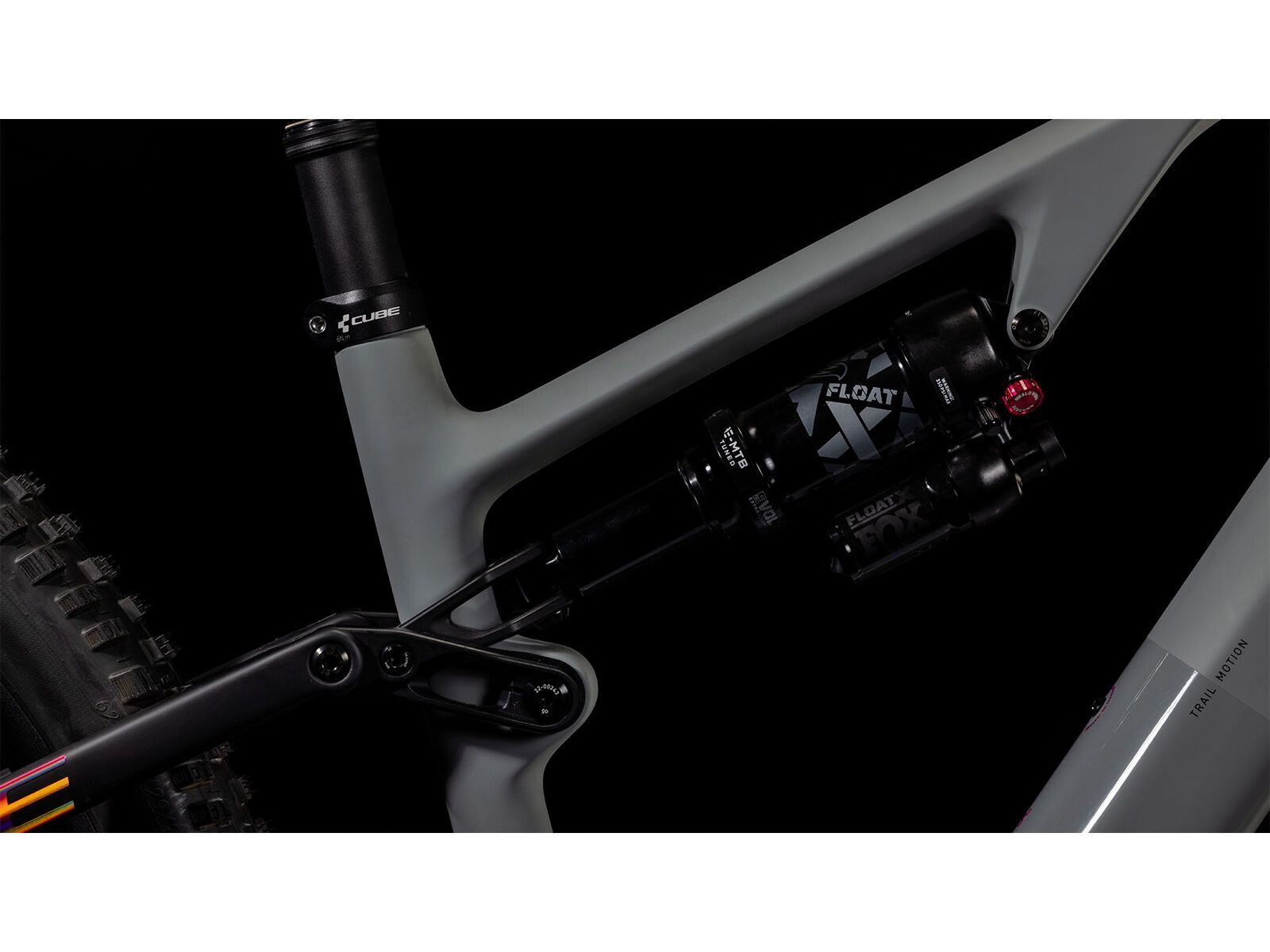 Cube AMS Hybrid One44 C:68X TM 400X 29, swampgrey´n´purplereflex - Bild 10