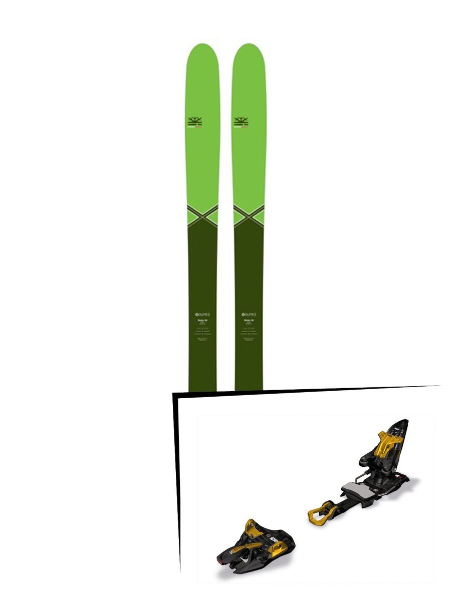 DPS Skis Set: Wailer 99 Pure3 Special Edition 2016 + Marker Kingpin 13 - Bild 1