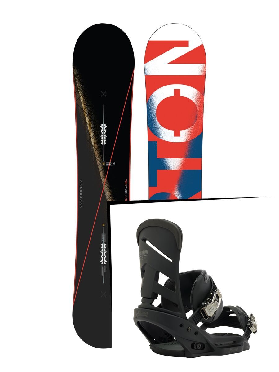 Burton Set: Custom X Wide 2016 + Burton Mission EST - Bild 1