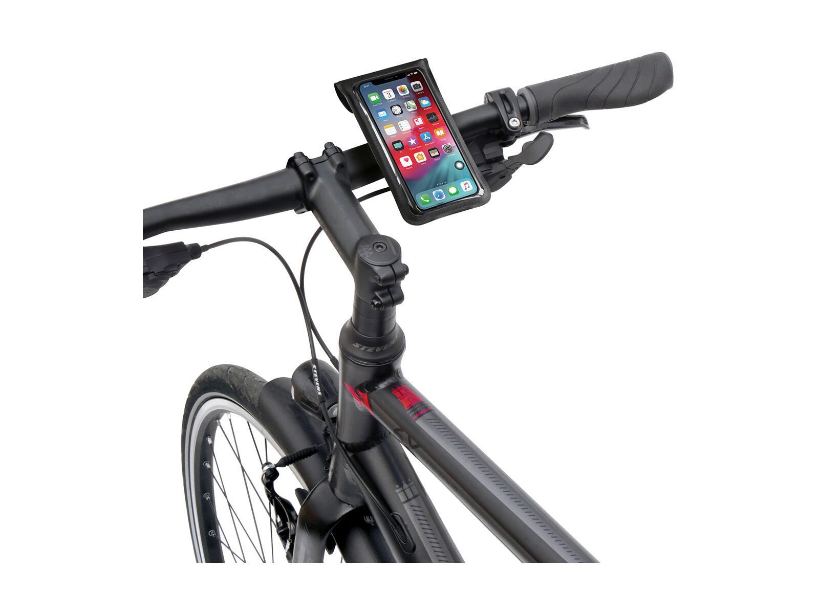 Klickfix PhoneBag Light S inkl. Quad Mini Adapter, schwarz - Bild 2