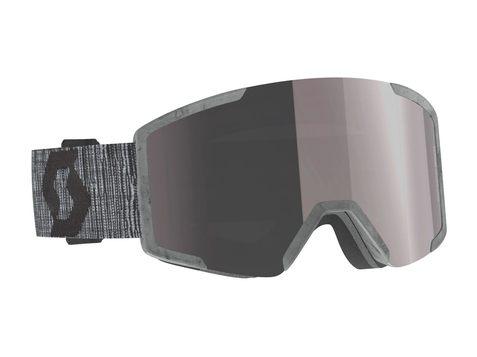 Scott Shield Recycled - Enhancer Silver Chrome, raw grey - Bild 1