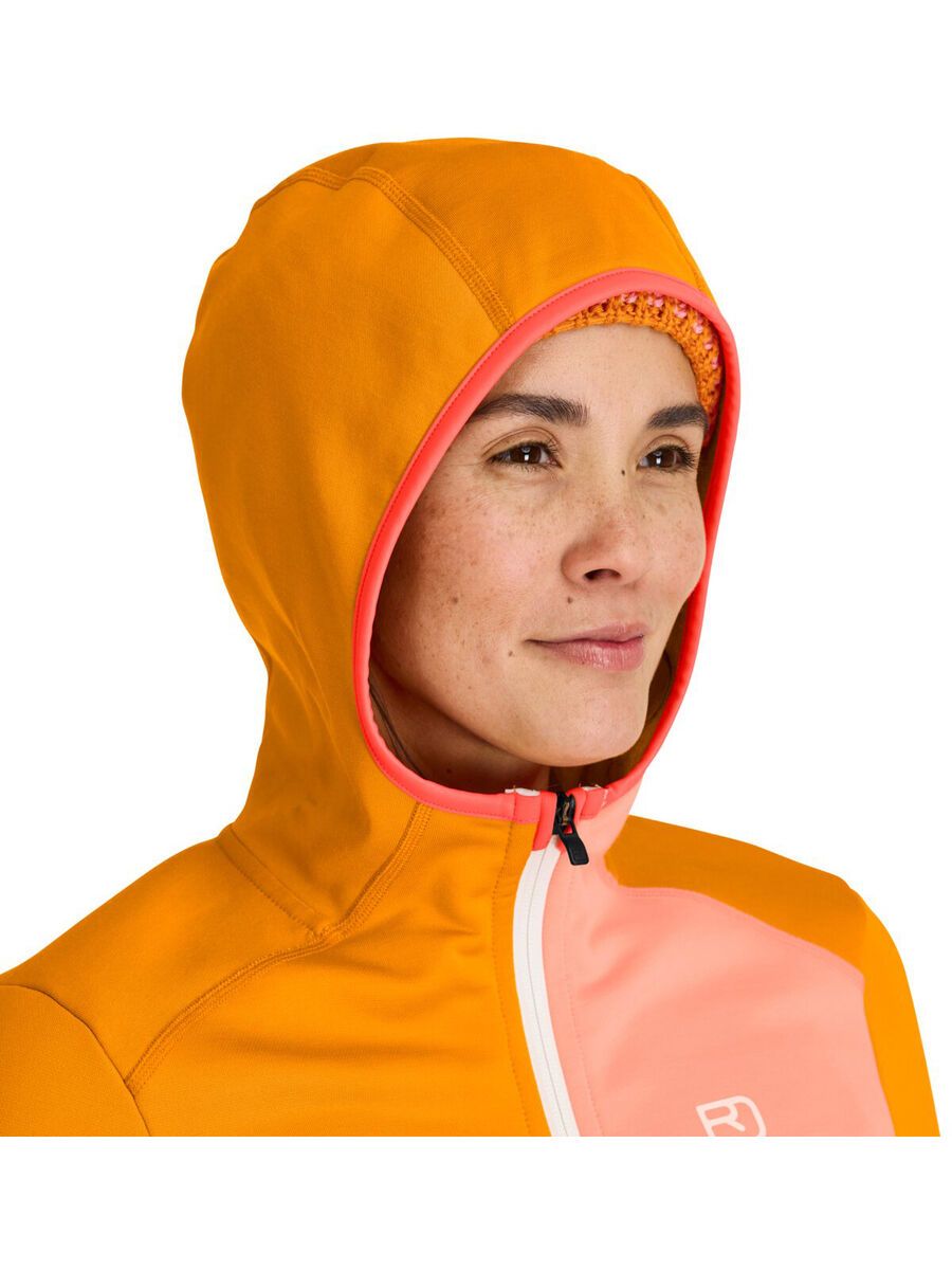Ortovox Merino Fleece Hoody W, sea surface - Bild 4