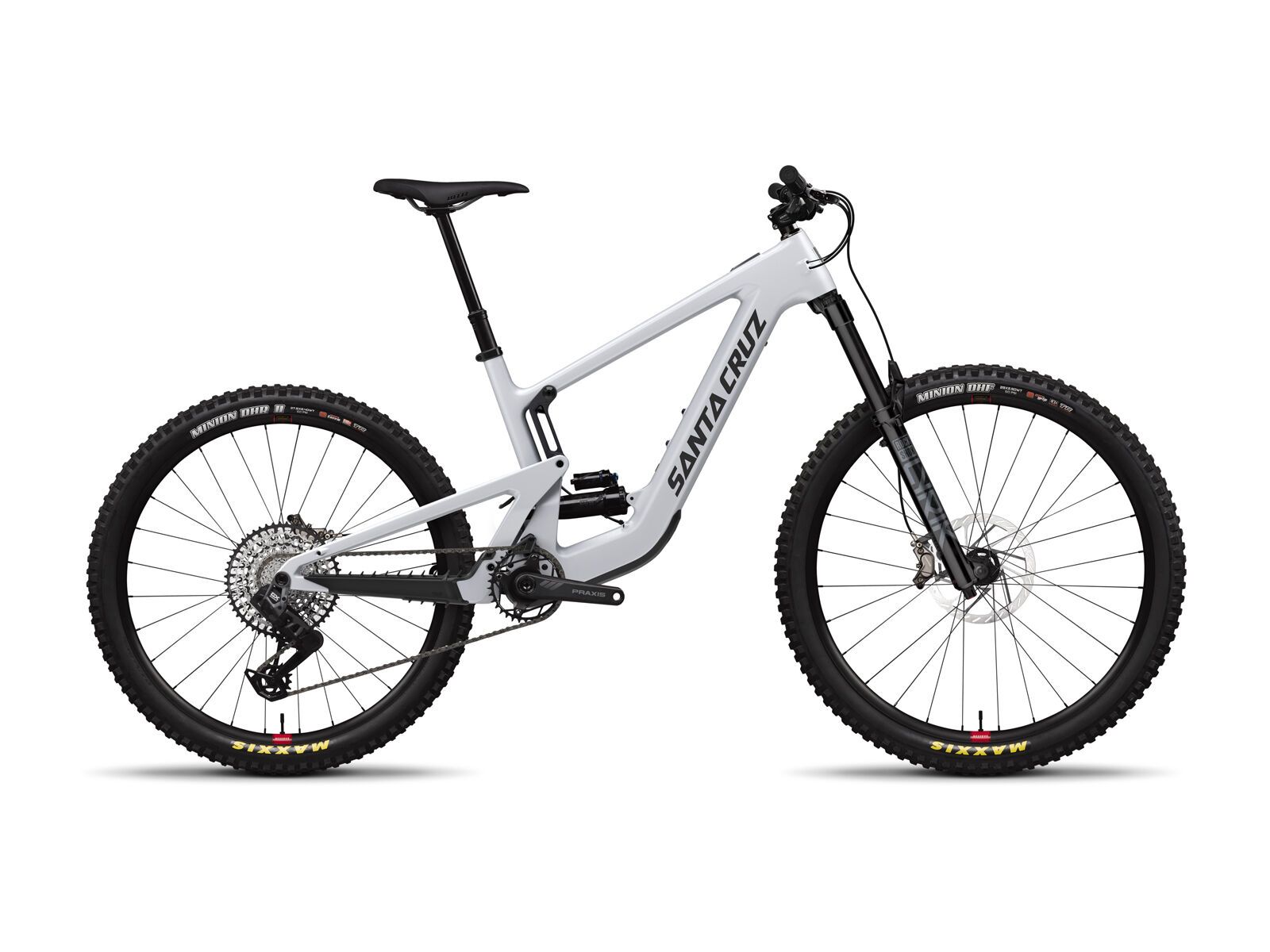 Santa Cruz Heckler SL C / GX AXS / MX matte silver XL // 46 cm 58-24298-165-5-824-652901-02