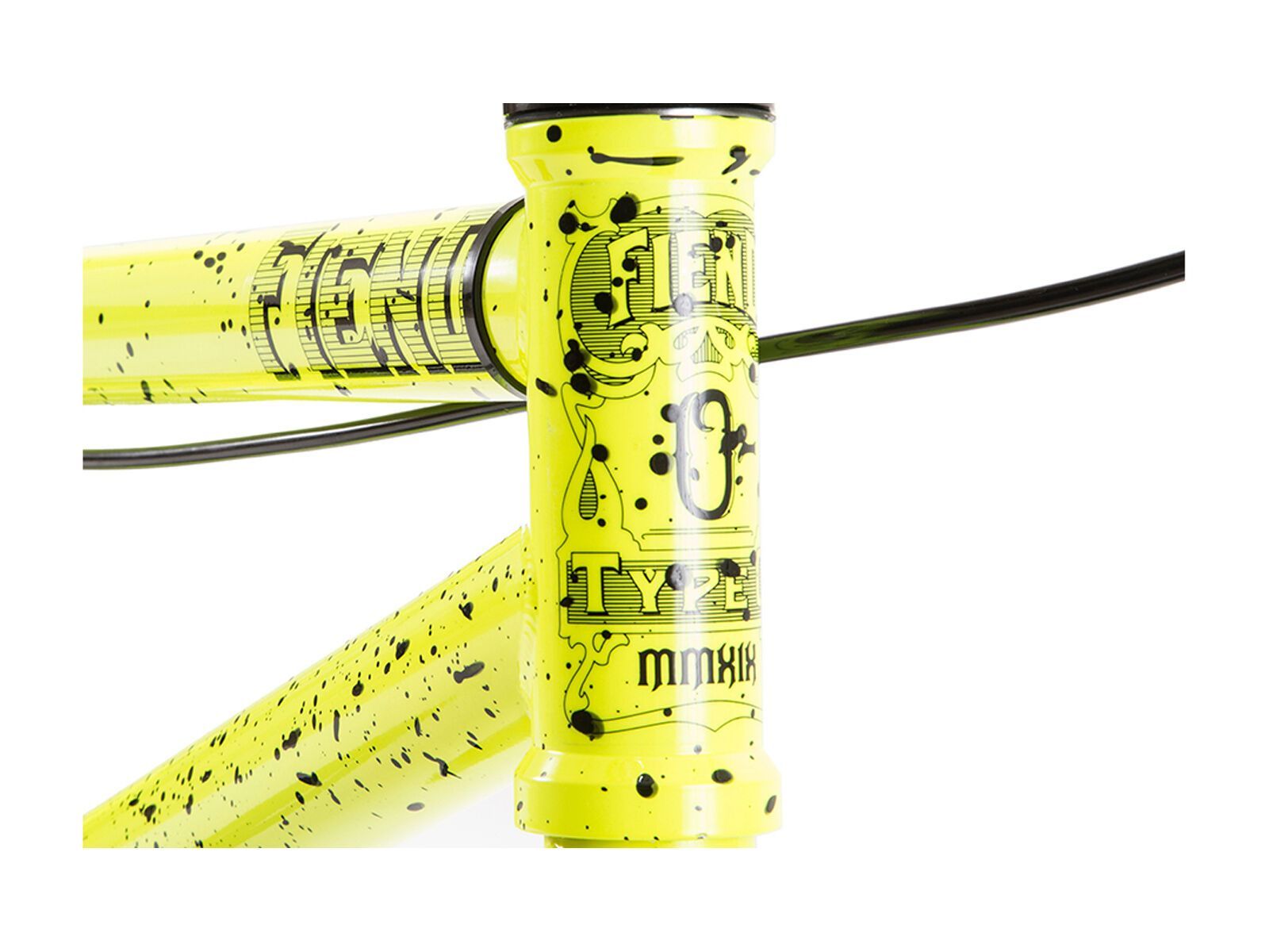 Fiend Type O-, gloss yellow w/black splatter - Bild 2