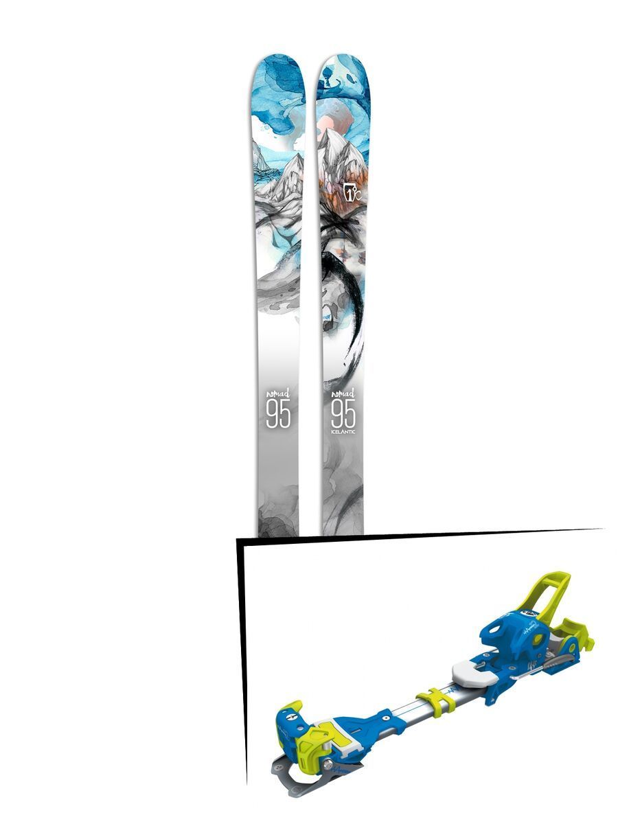Set: Icelantic Nomad 95 2017 + Tyrolia Ambition 12 (1715204) - Bild 1