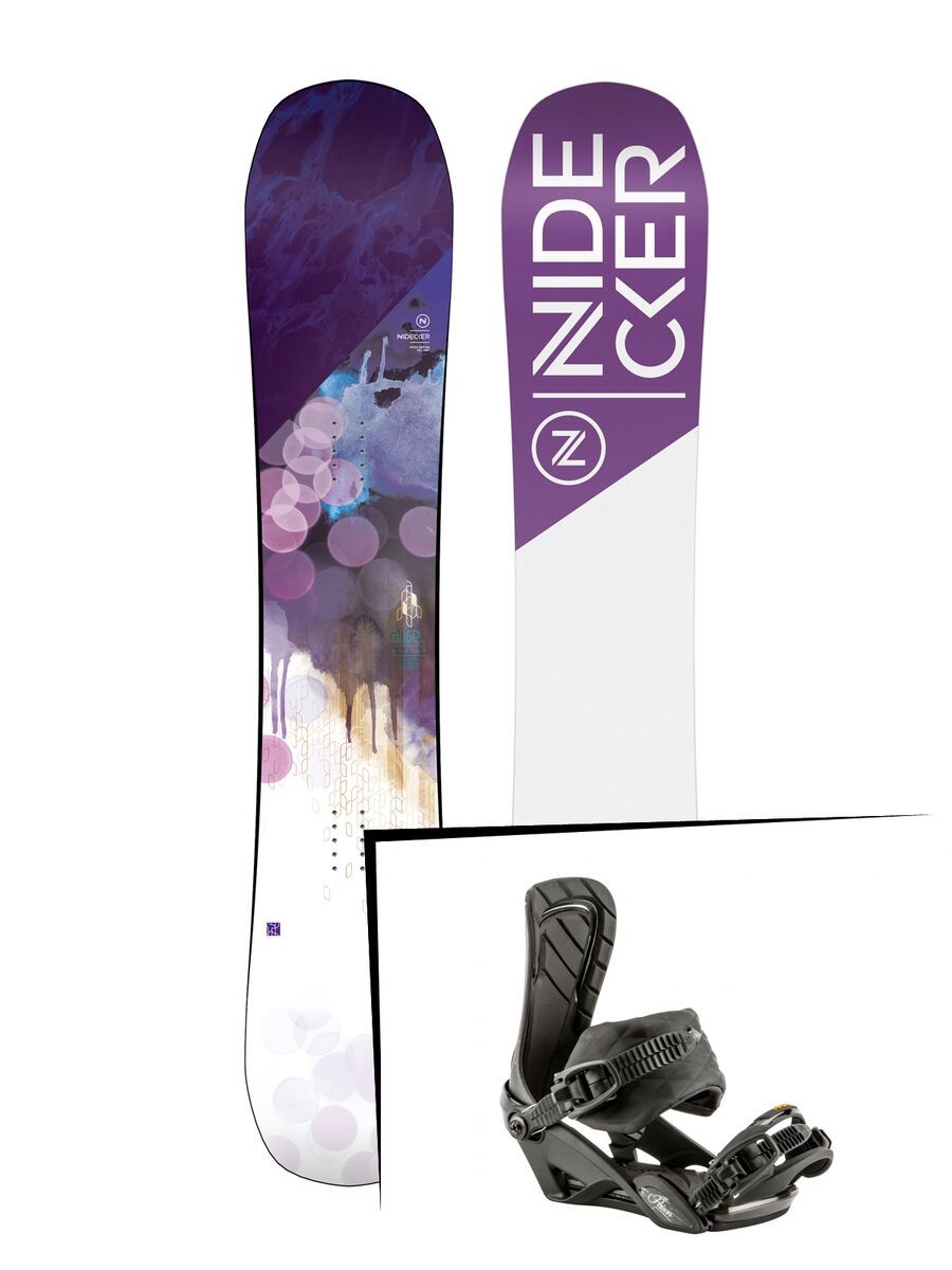Set: Nidecker Angel 2019 + Nitro Poison (2179821S) - Bild 1