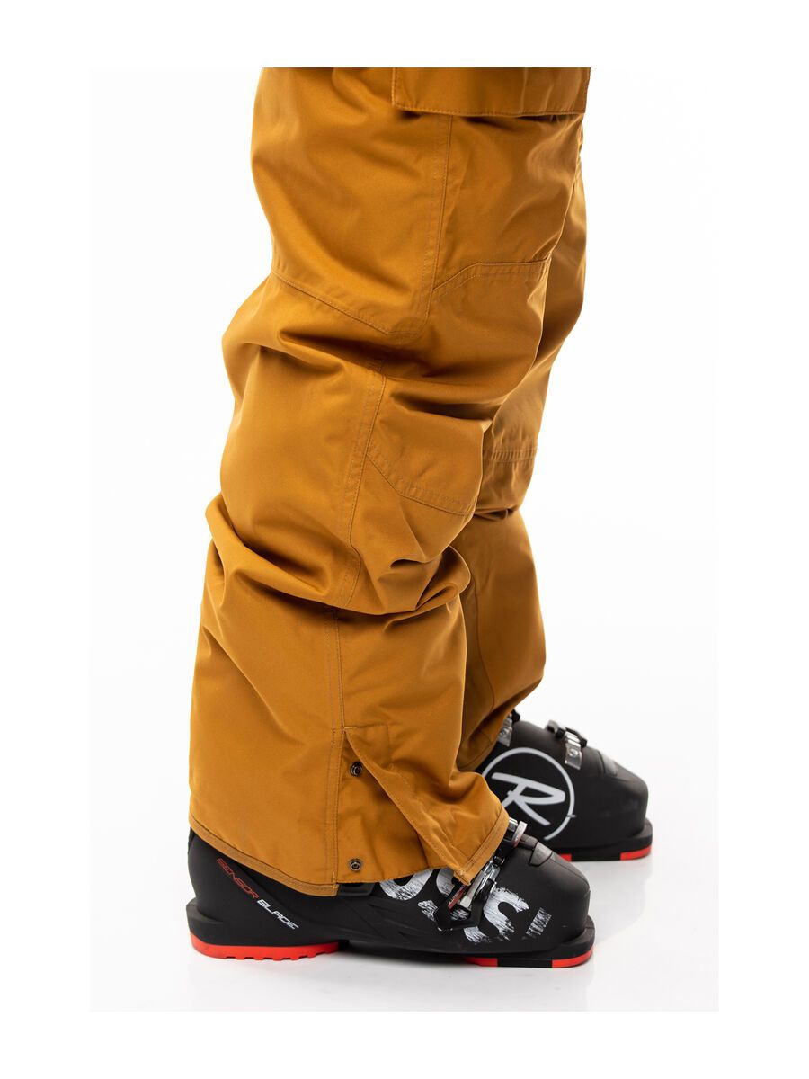 686 Men's Hot Lap Insulated Bib, golden brown - Bild 4