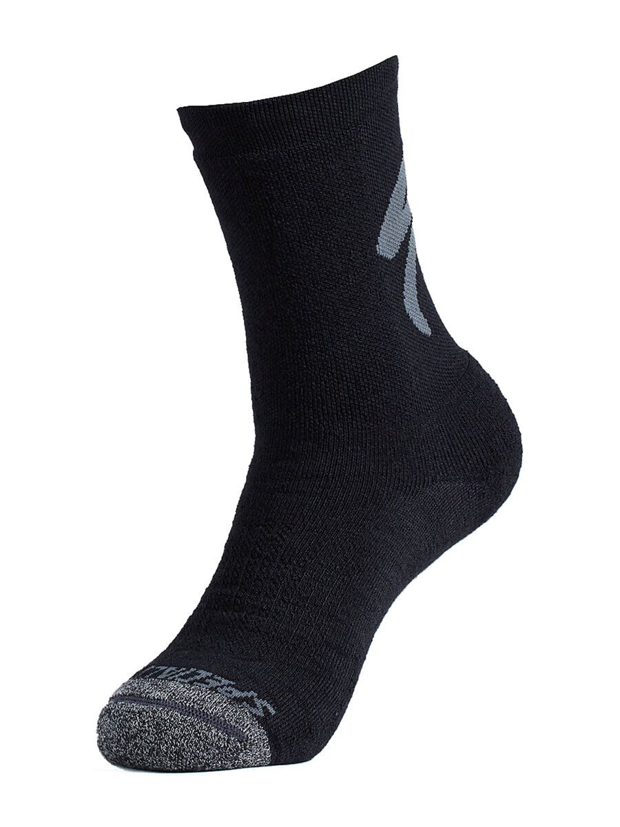Specialized Merino Deep Winter Tall Logo Sock, black - Bild 1