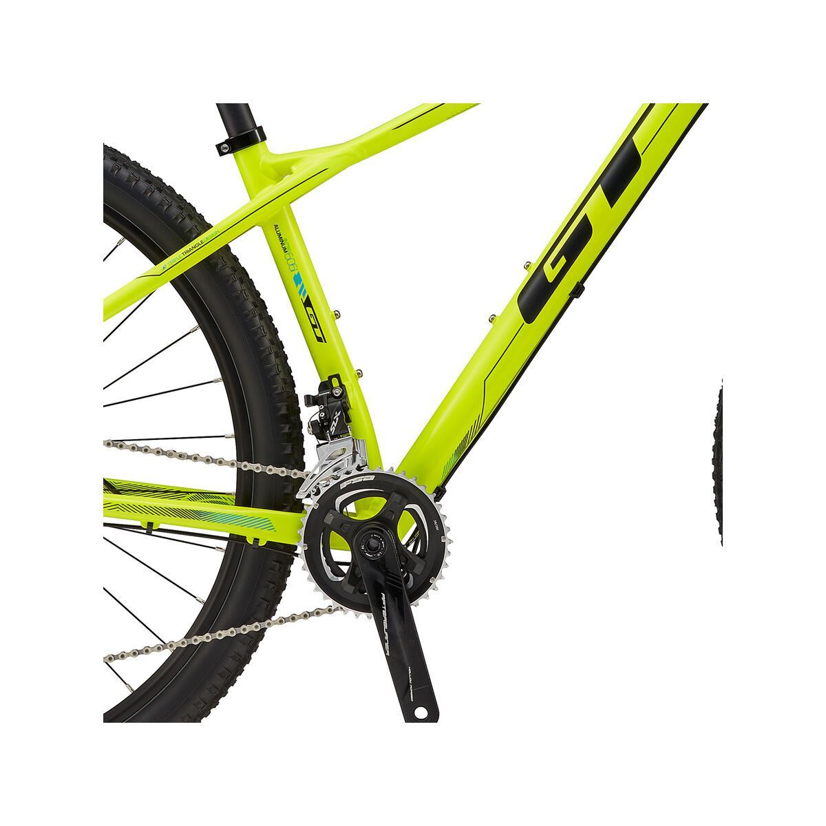 GT Zaskar Elite 9R, neon yellow & black - Bild 3