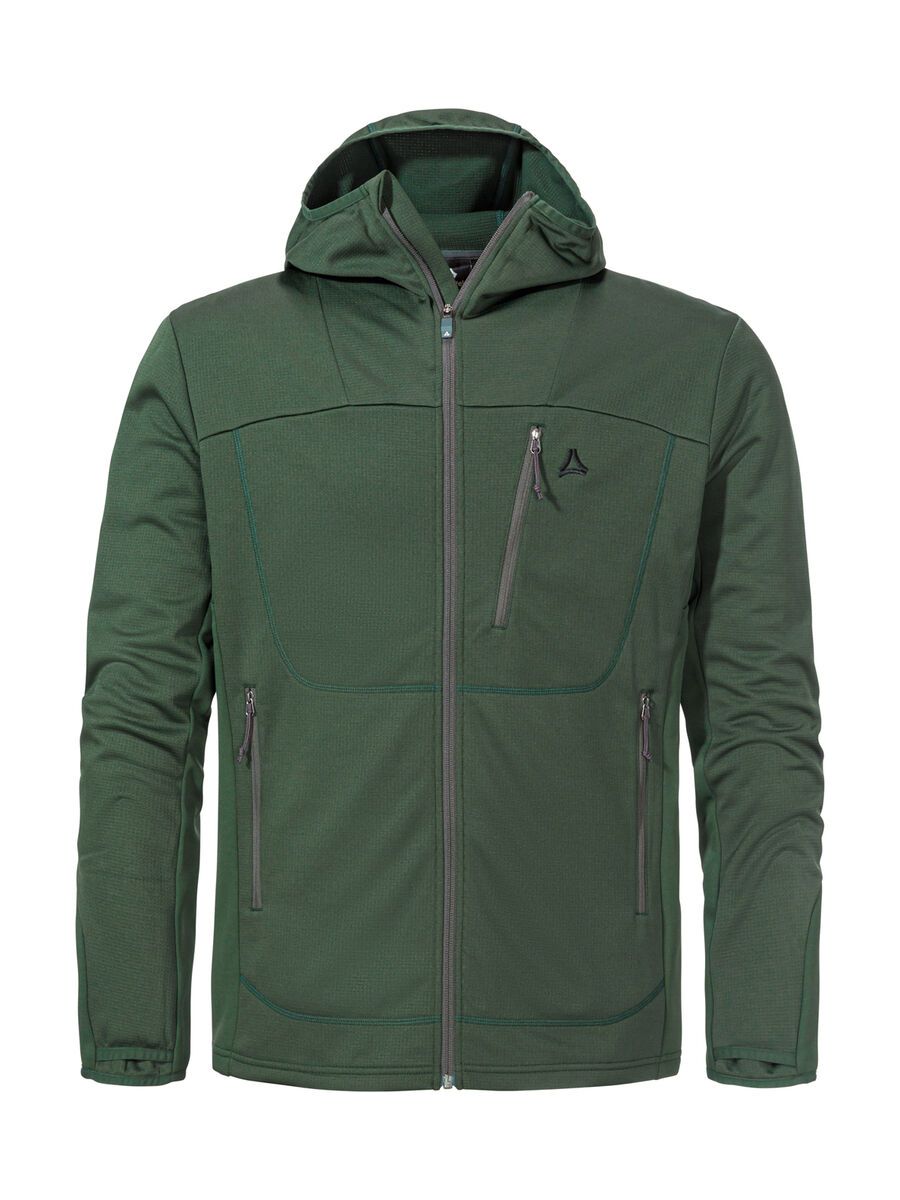 Schöffel Fleece Hoody Style Milagle MNS, dark jade - Bild 1