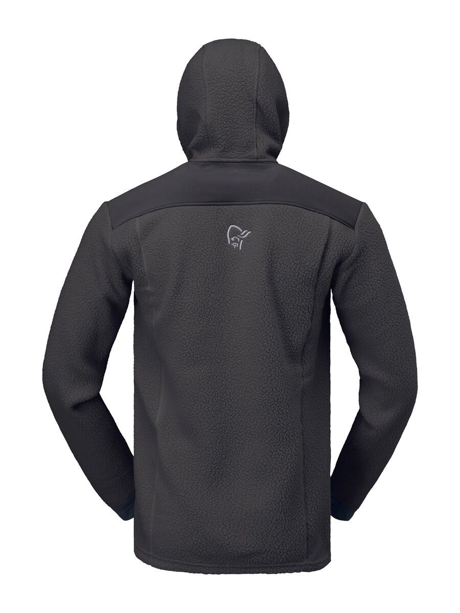 Norrona trollveggen warm3 Zip Hood M's, phantom - Bild 2