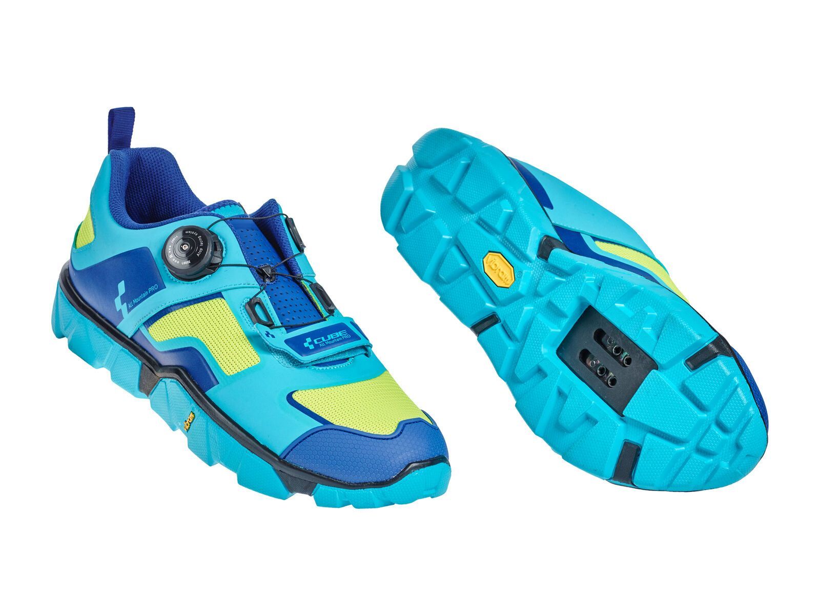 Cube Schuhe All Mountain Pro, blue´n´yellow - Bild 1