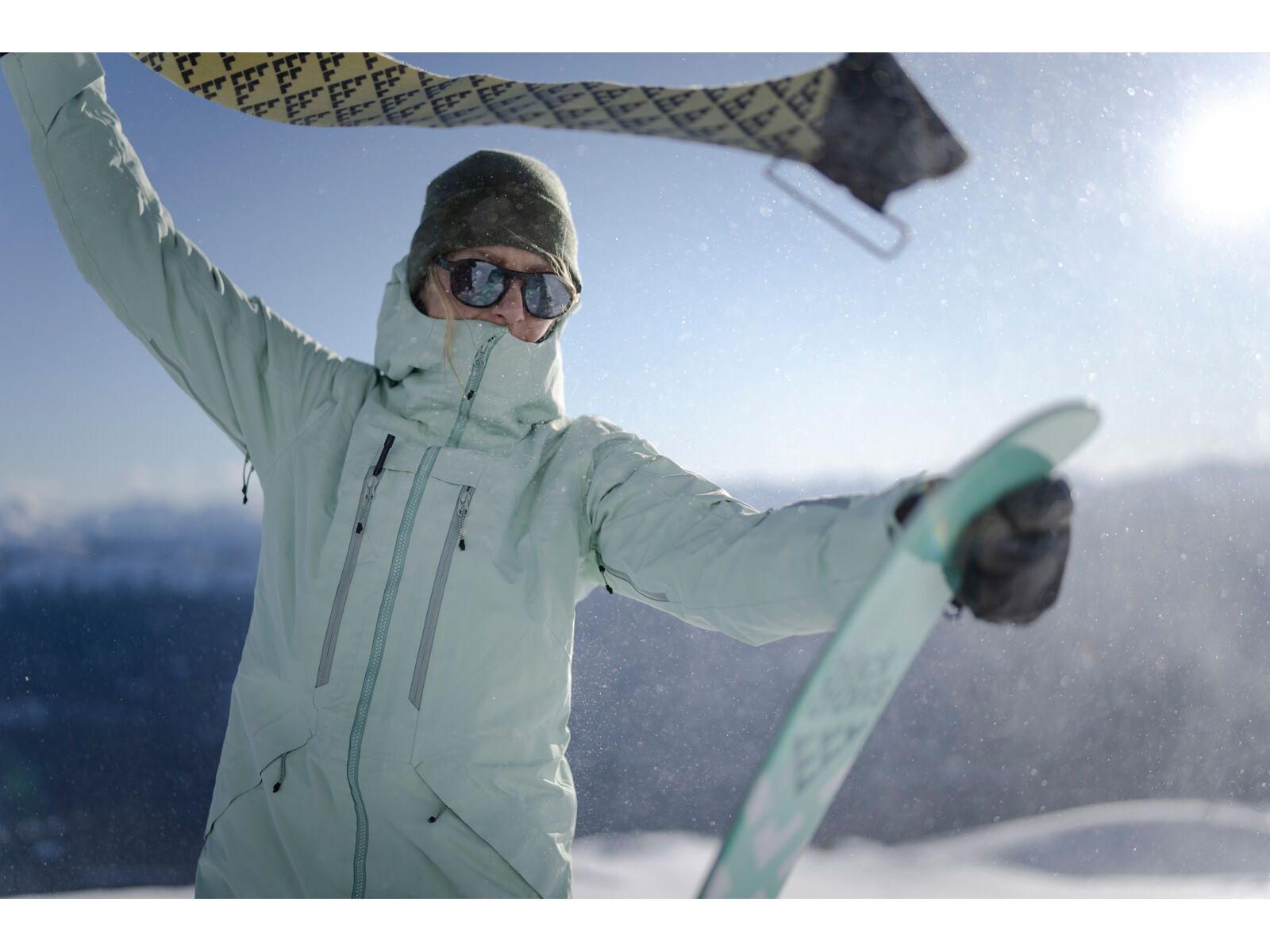 Black Crows Pilus Ultra Light Orb Freebird, yellow/black - Bild 4