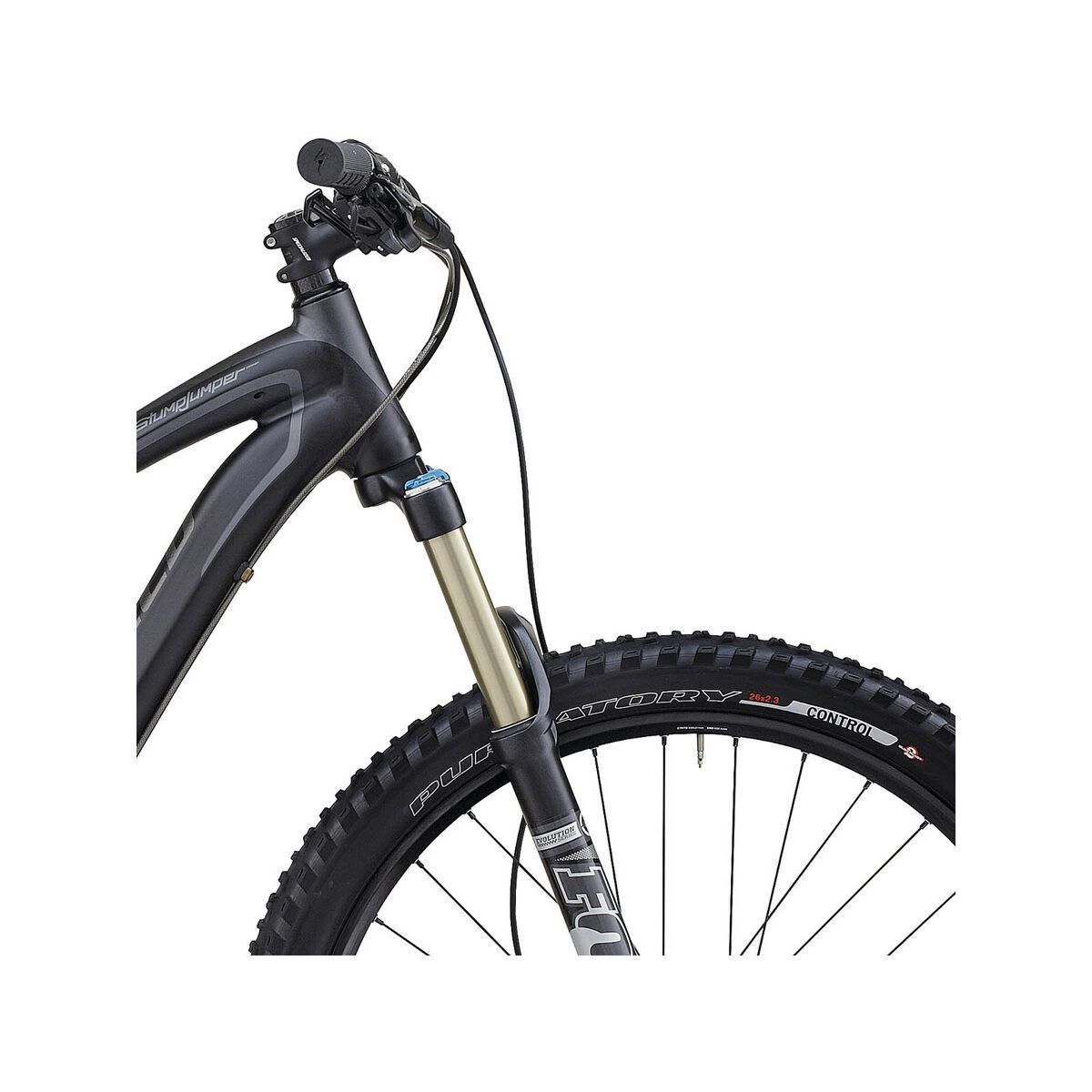 Specialized Stumpjumper FSR Comp, Black/Charcoal - Bild 5