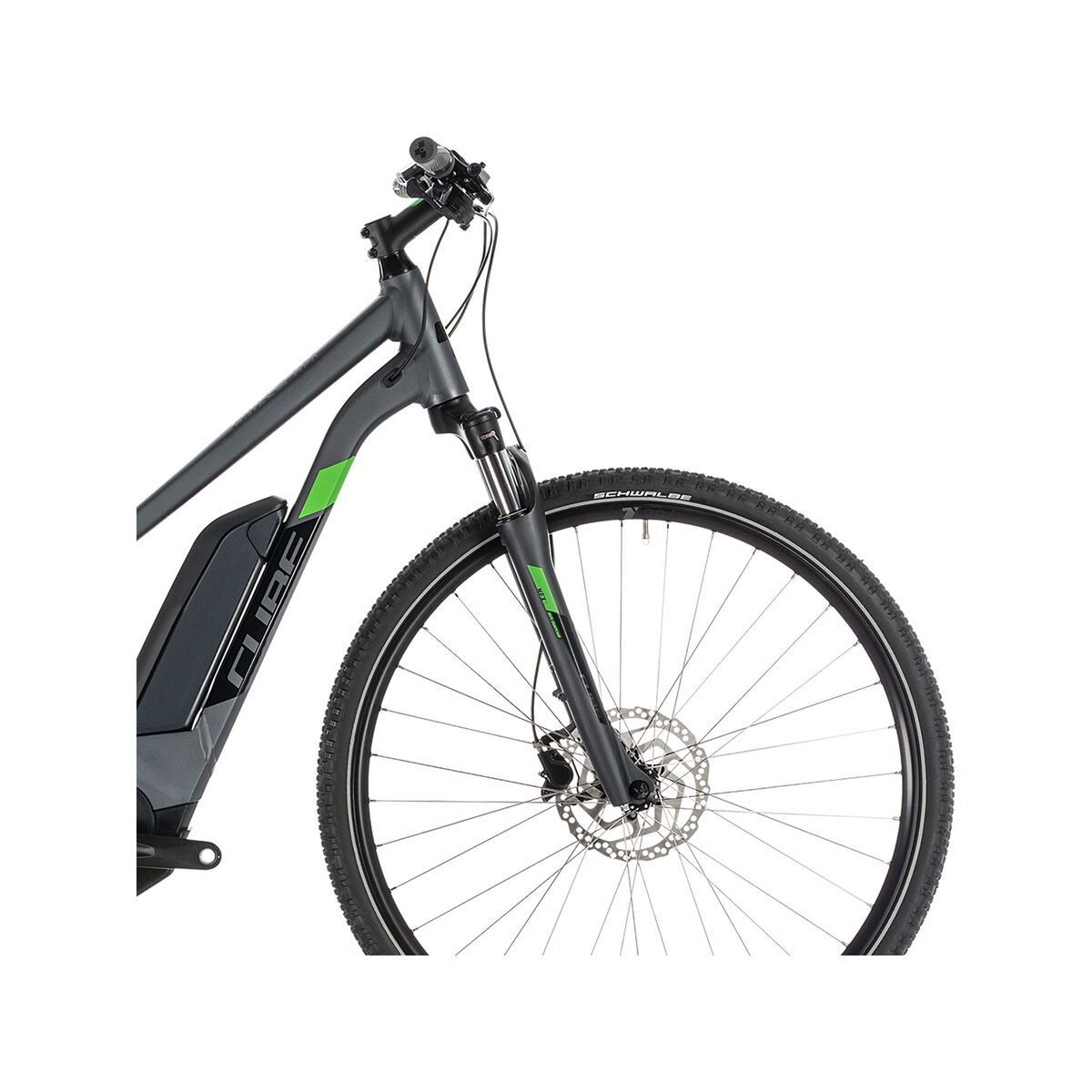Cube Cross Hybrid Pro 400 Trapeze, iridium´n´green - Bild 6