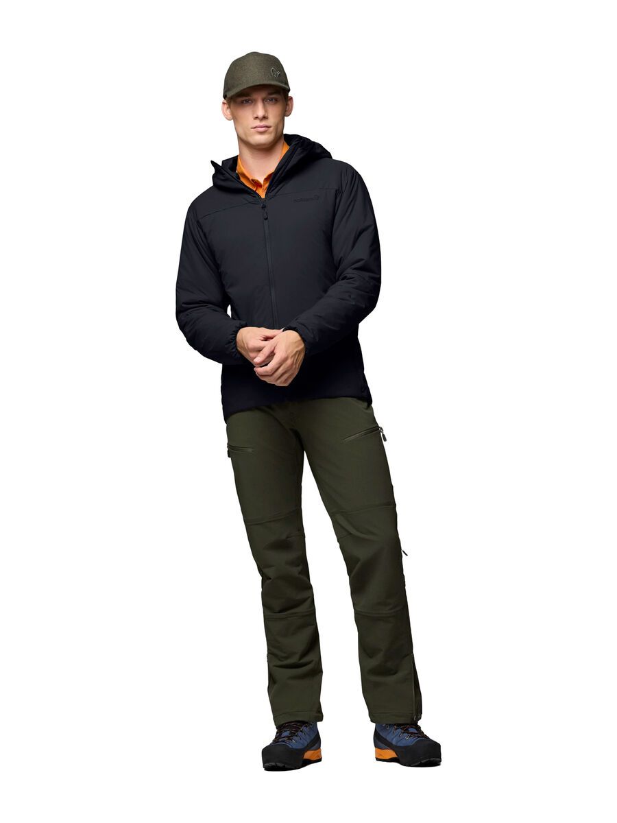 Norrona femund thermo60 Zip Hood M's, caviar black - Bild 5