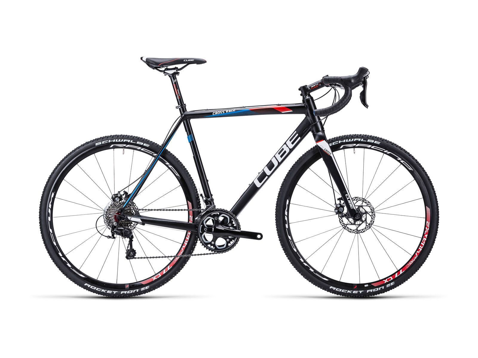 Cube Cross Race Disc, black/red/blue - Bild 1