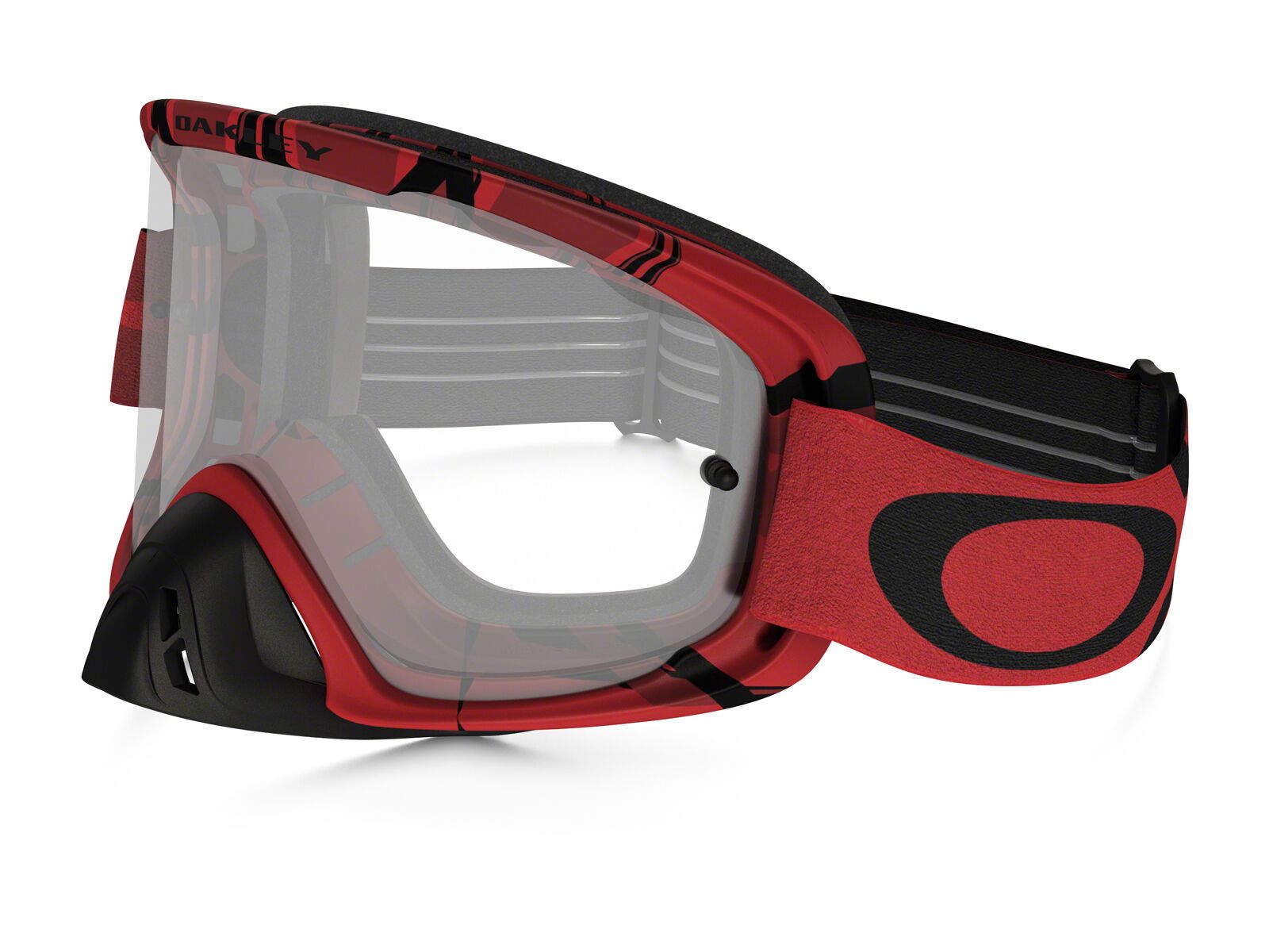 Oakley O2 MX, intimidator blood red/Lens: clear - Bild 1