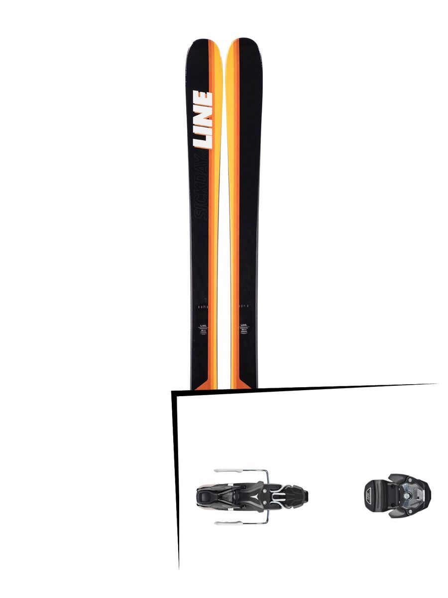 Set: Line Sick Day 94 2019 + Atomic Warden MNC 11 black/black - Bild 1