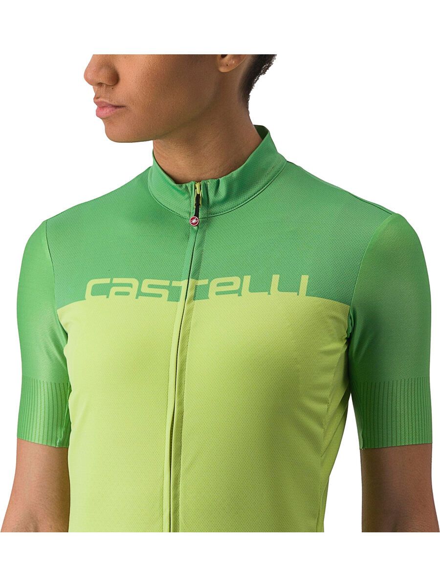 Castelli Velocissima Jersey, bright lime/absinthe - Bild 3