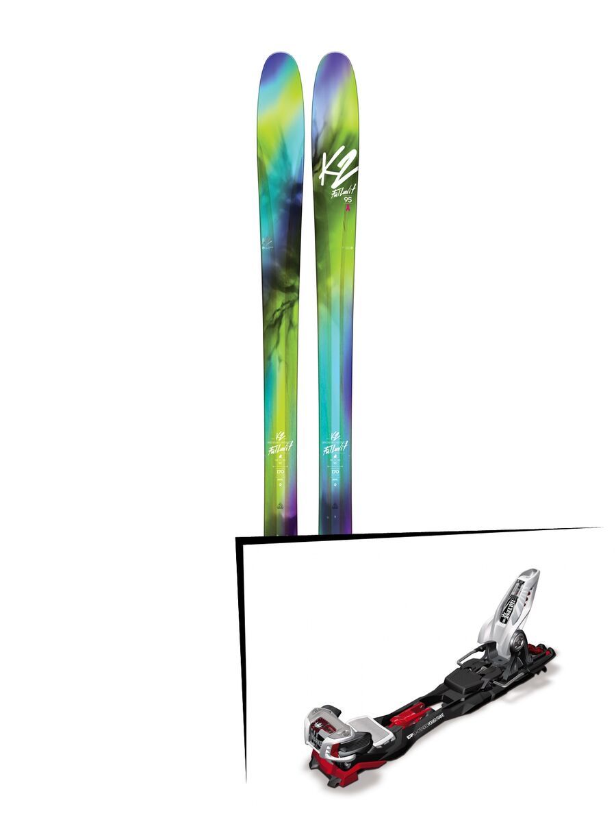 Set: K2 SKI Fulluvit 95 2017 + Marker Baron EPF 13 (499351S) - Bild 1
