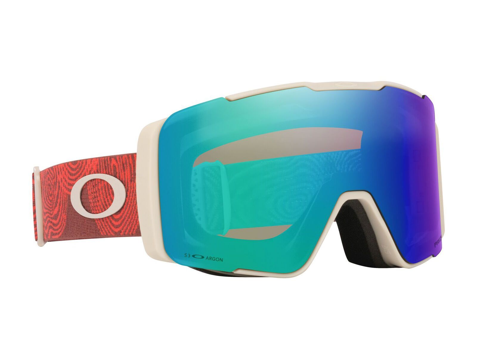 Oakley Line Miner Pro M, Prizm Snow Argon Iridium & Torch / hibiscus trails - Bild 13