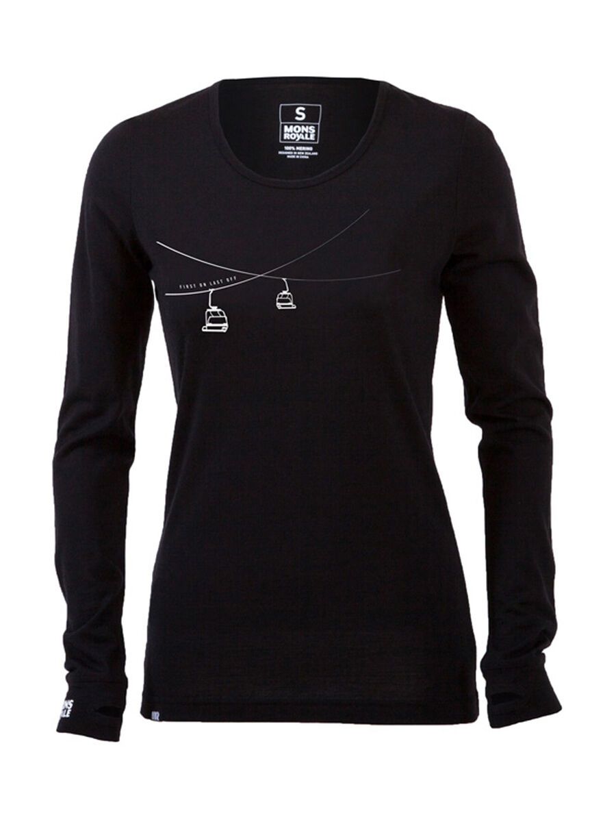 Mons Royale Original LS, black - Bild 1