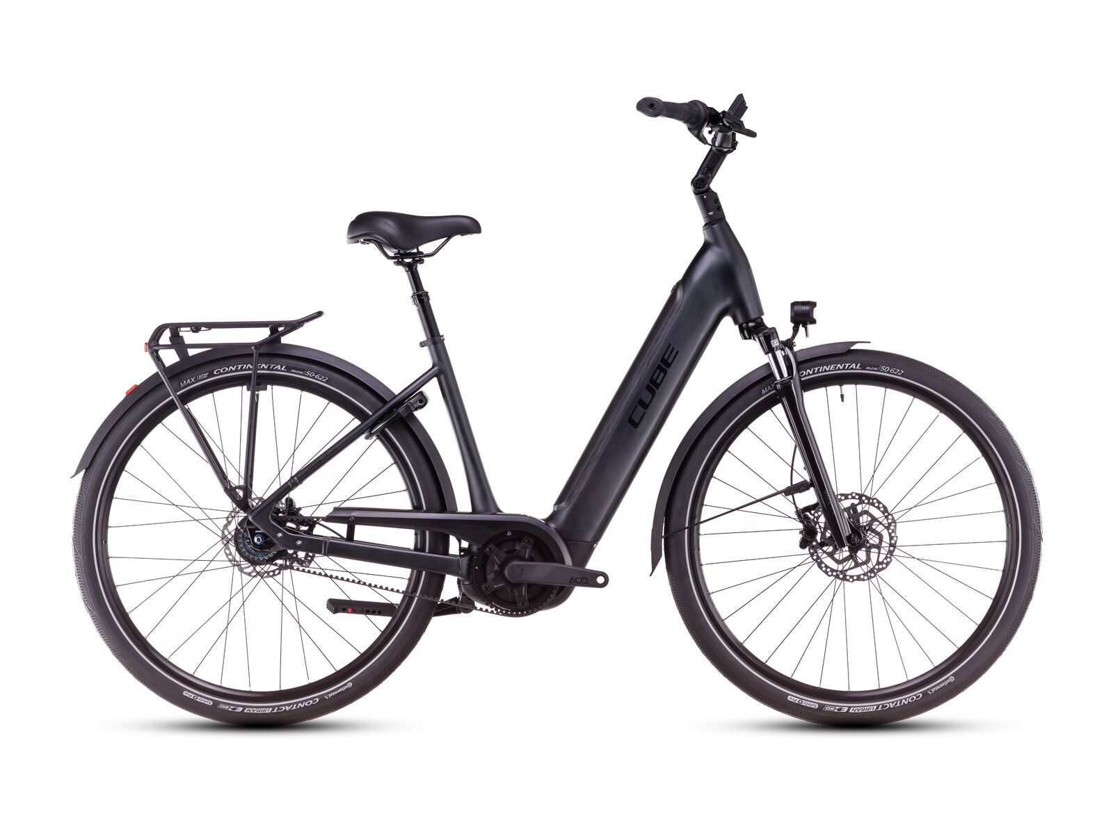 Cube Supreme RT Hybrid Deluxe EX 625 Easy Entry 26, metalblack´n´glossy - Bild 1