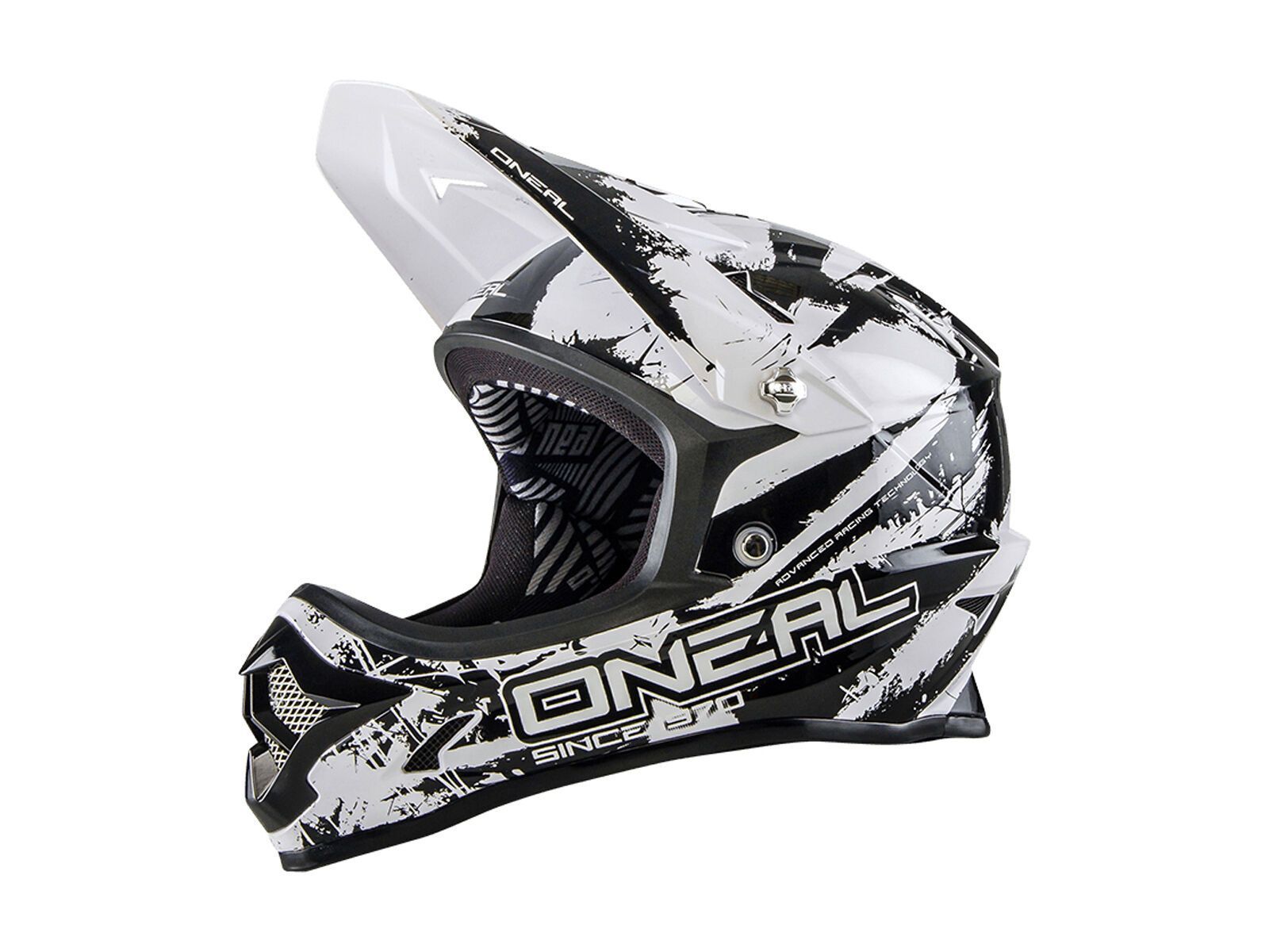 ONeal Backflip Fidlock DH Helmet RL2 Shocker, black/white - Bild 1
