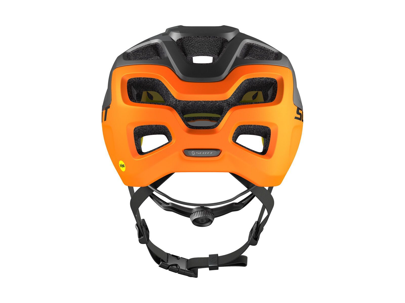 Scott Vivo Plus Helmet, black/orange flash - Bild 4