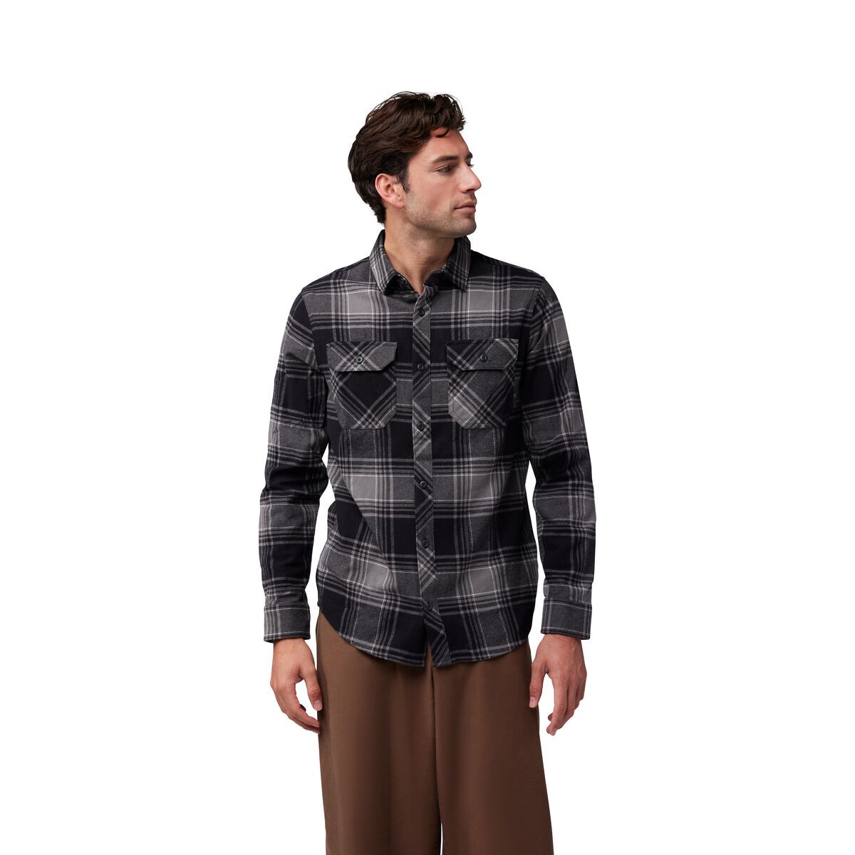 Fox Traildust Flannel, black - Bild 2