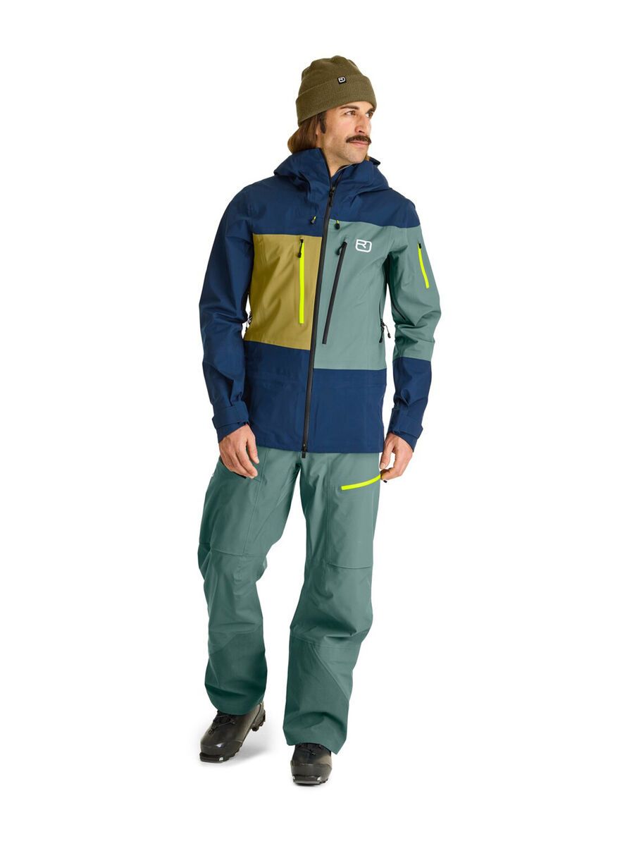 Ortovox 3L Deep Shell Jacket M, deep ocean - Bild 3