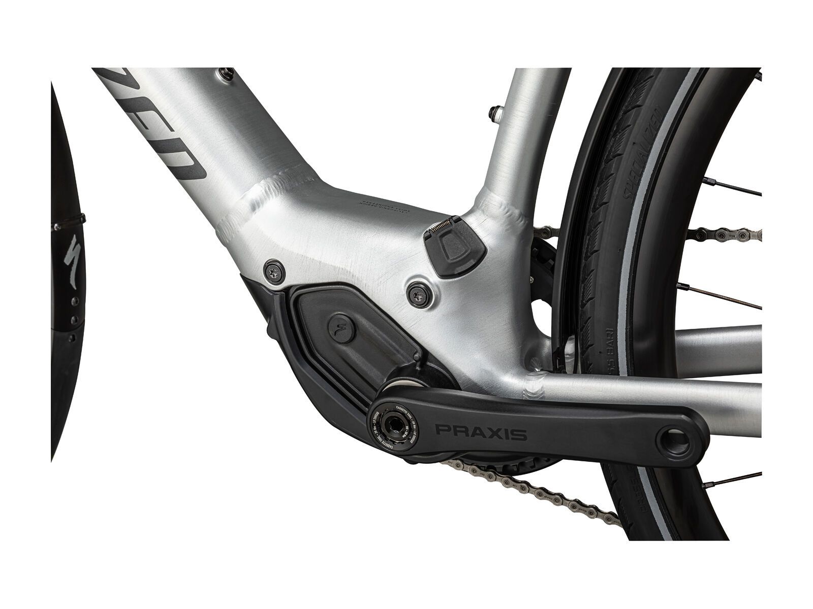 Specialized Turbo Vado SL 5.0 EQ (SRAM), brushed/black reflective - Bild 6