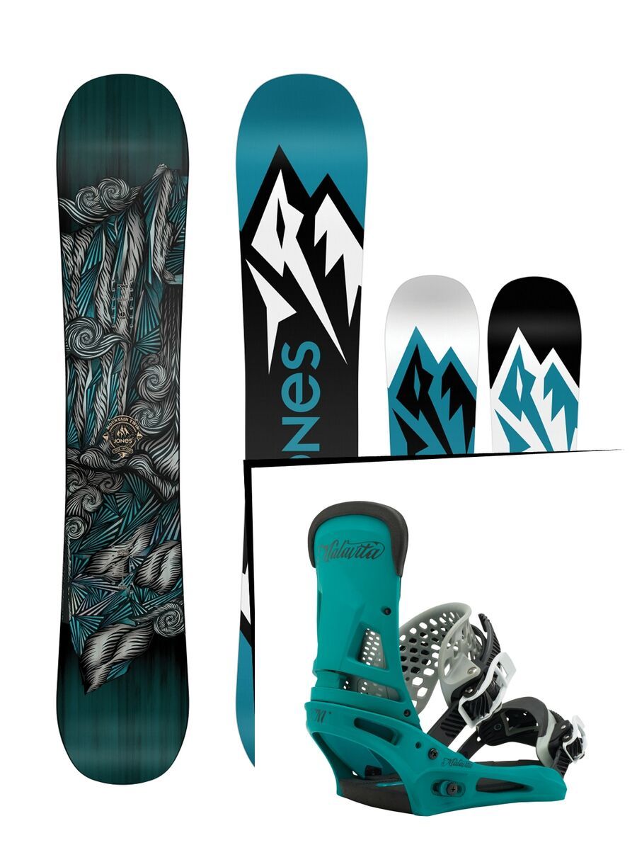 Set: Jones Mountain Twin 2016 + Burton Malavita (1464112S) - Bild 1