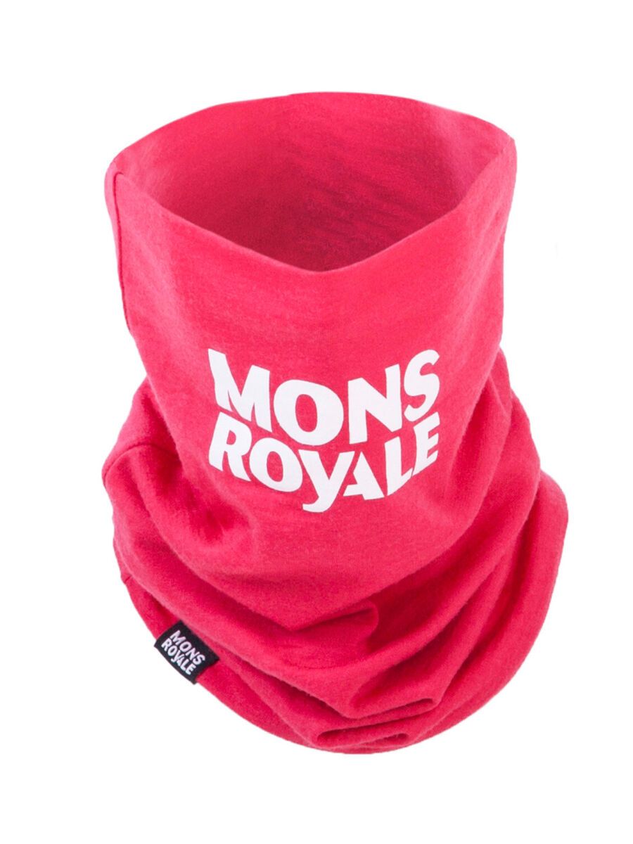 Mons Royale Neckwarmer, hot pink - Bild 1