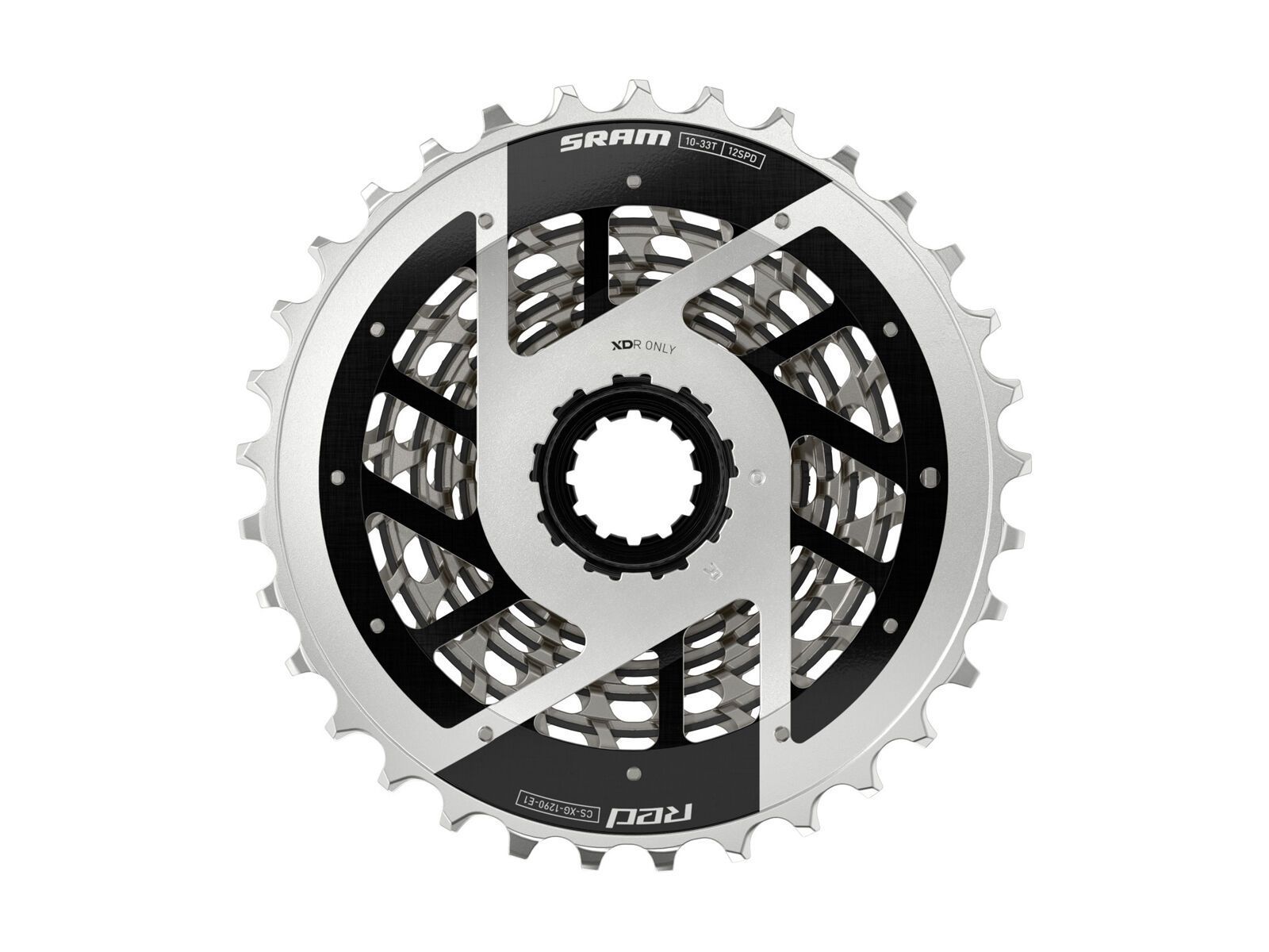 SRAM Red XG-1290 E1 Kassette - 12-fach, silber - Bild 8