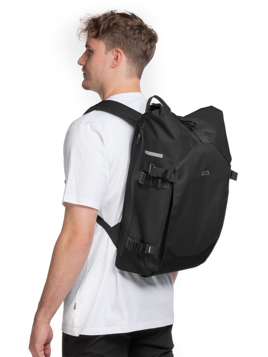 Cube Acid Seitentasche & Rucksack Flip Pro 25 SMLink 2.0, black - Bild 6