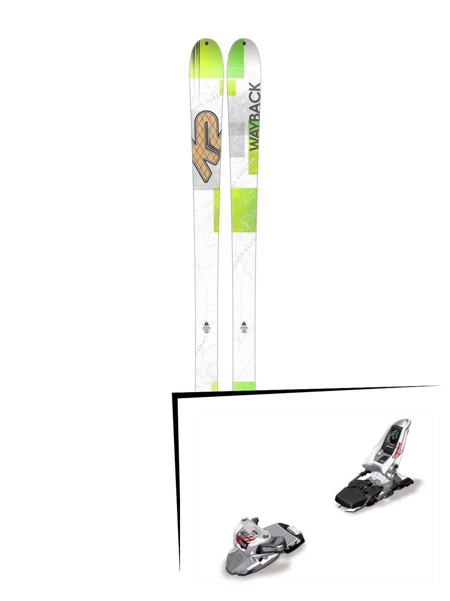 K2 SKI Set: Wayback 88 2016 + Marker Squire 11 - Bild 1