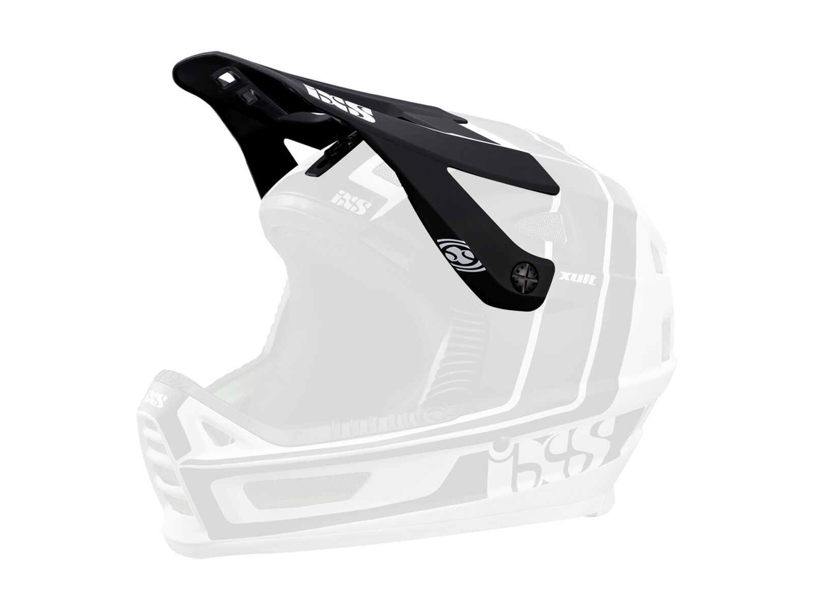 IXS Visier + Pins Xult, white/black - Bild 1