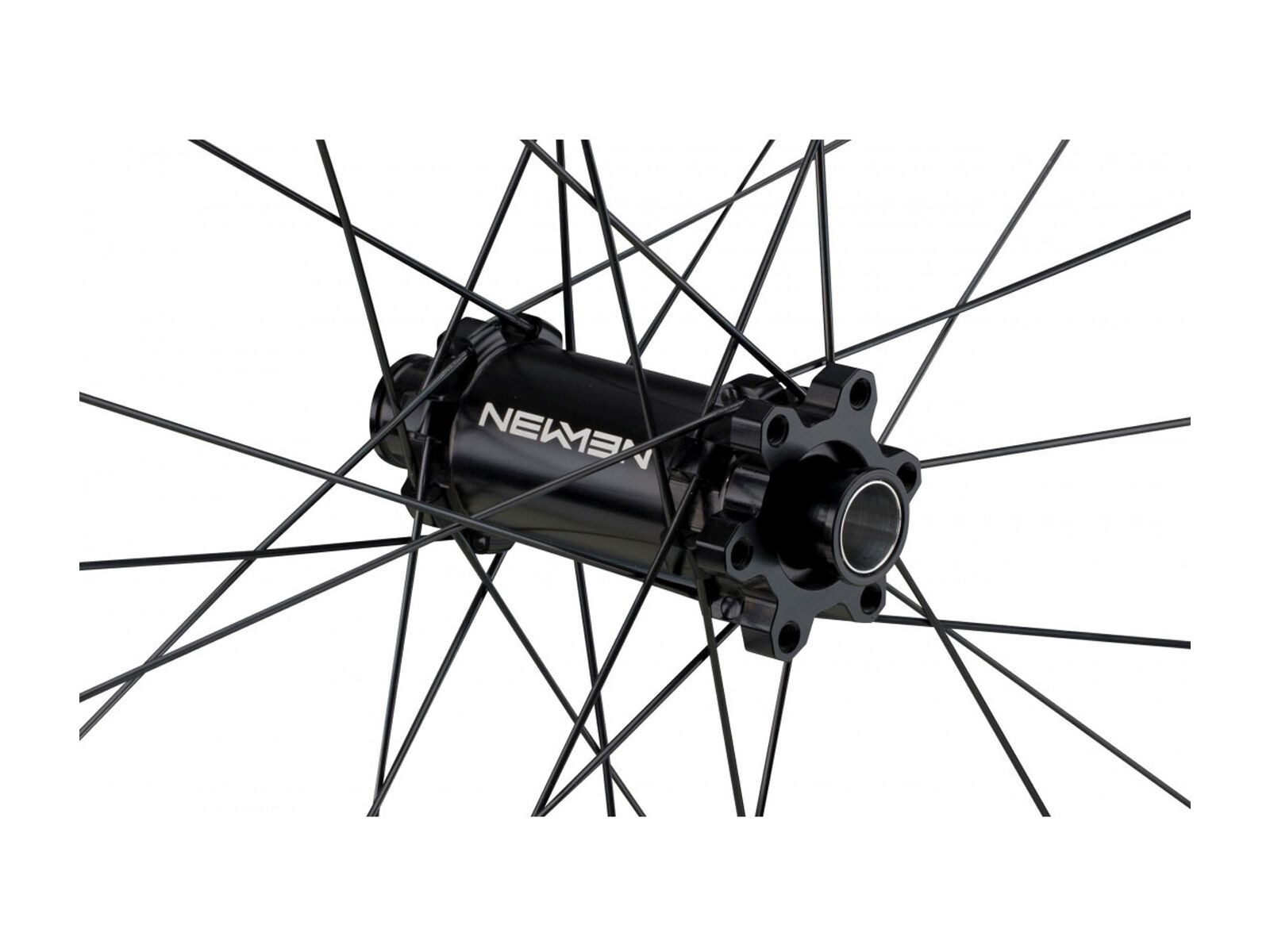 Newmen Evolution SL A.35 6-Loch - 27.5 / 15x110 mm Boost, black / silver hub - Bild 3