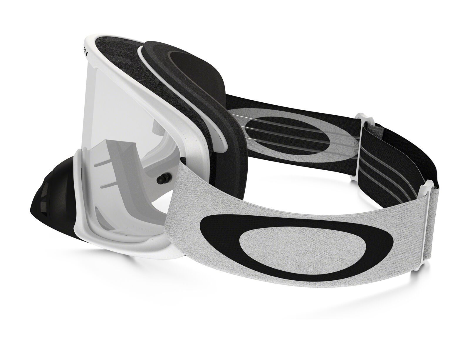 Oakley O2 MX, matte white/Lens: clear - Bild 4