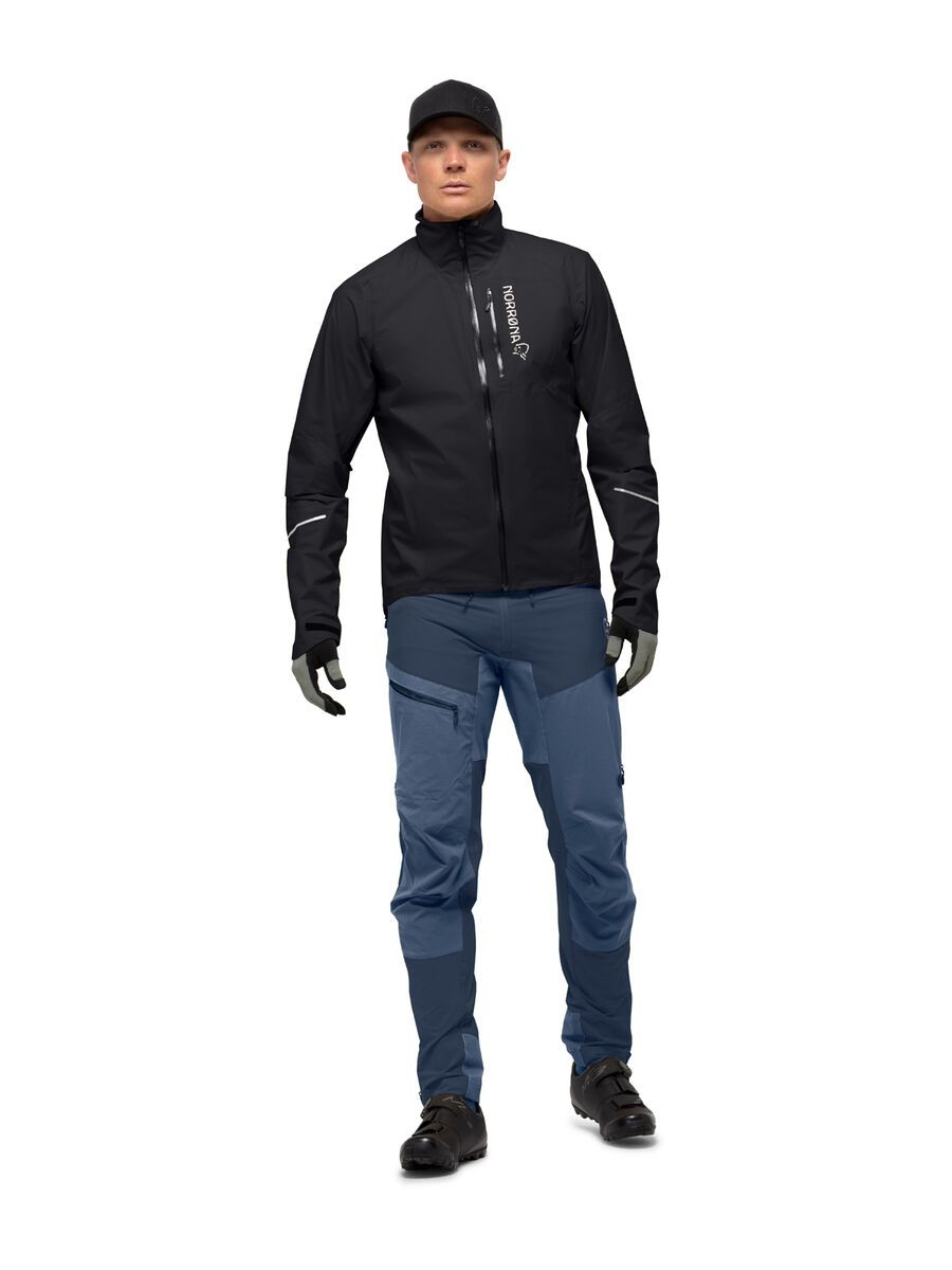 Norrona fjørå flex1 Pants M's, indigo night/vintage indigo - Bild 3