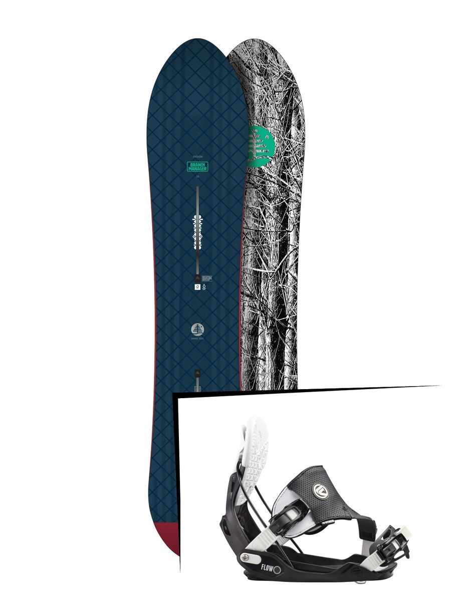 Set: Burton Branch Manager 2017 + Flow Five Hybrid (1513190S) - Bild 1