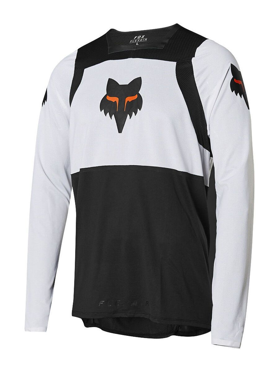 Fox Flexair LS Gothik Jersey, black/white/orange - Bild 1