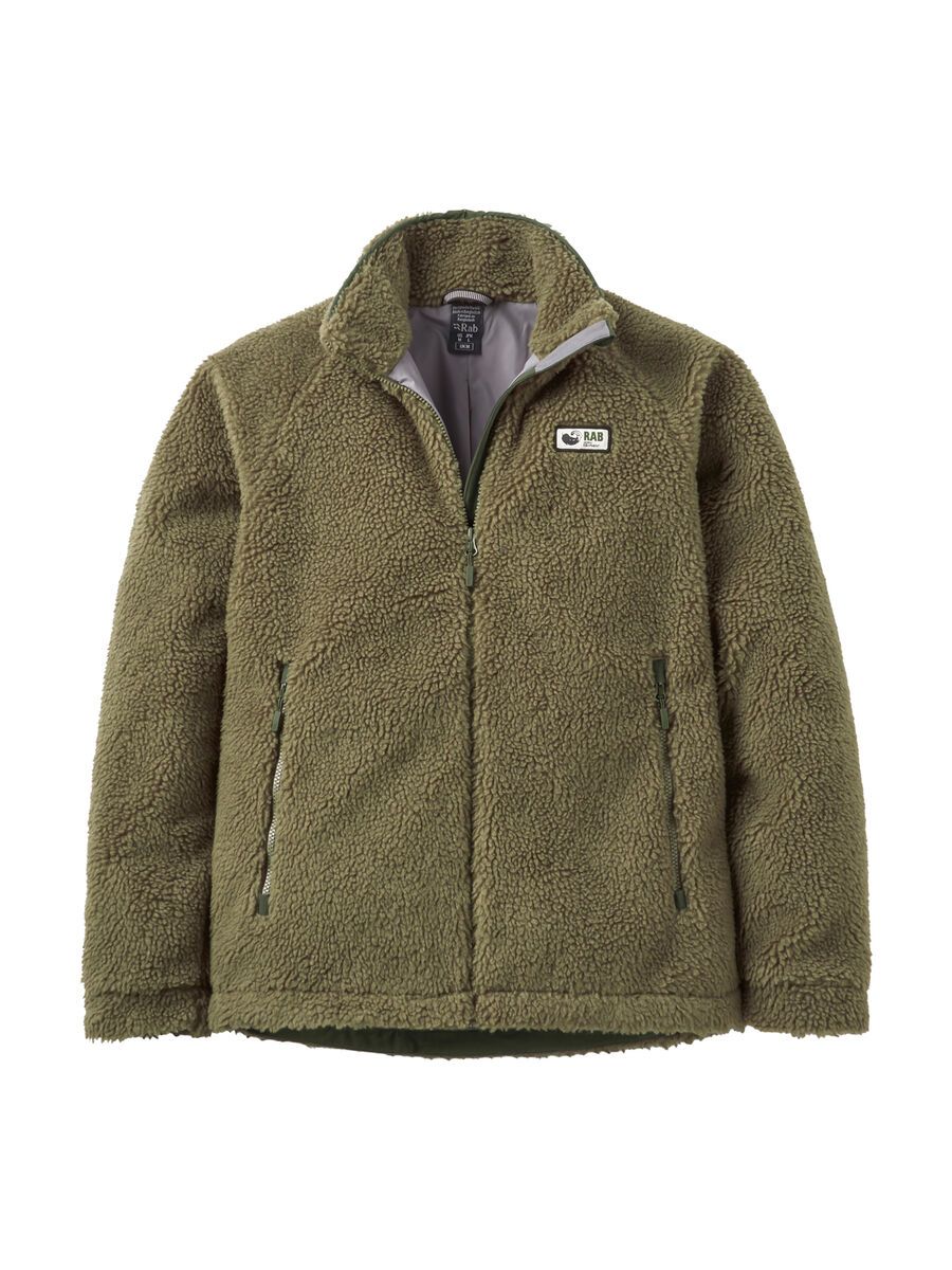 Rab Original Pile Jacket, light khaki - Bild 1