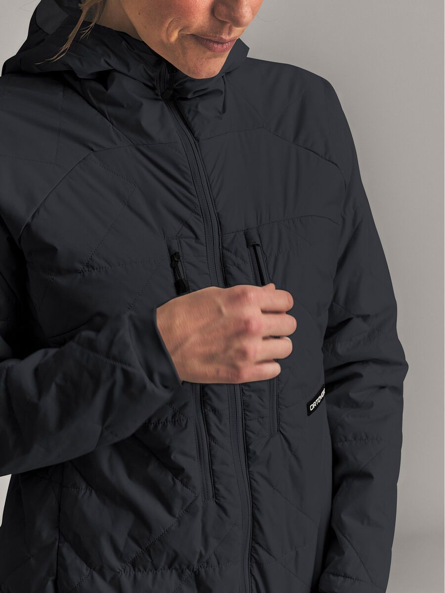 Ortovox Venet Swisswool 60 Jacket W, black raven - Bild 5