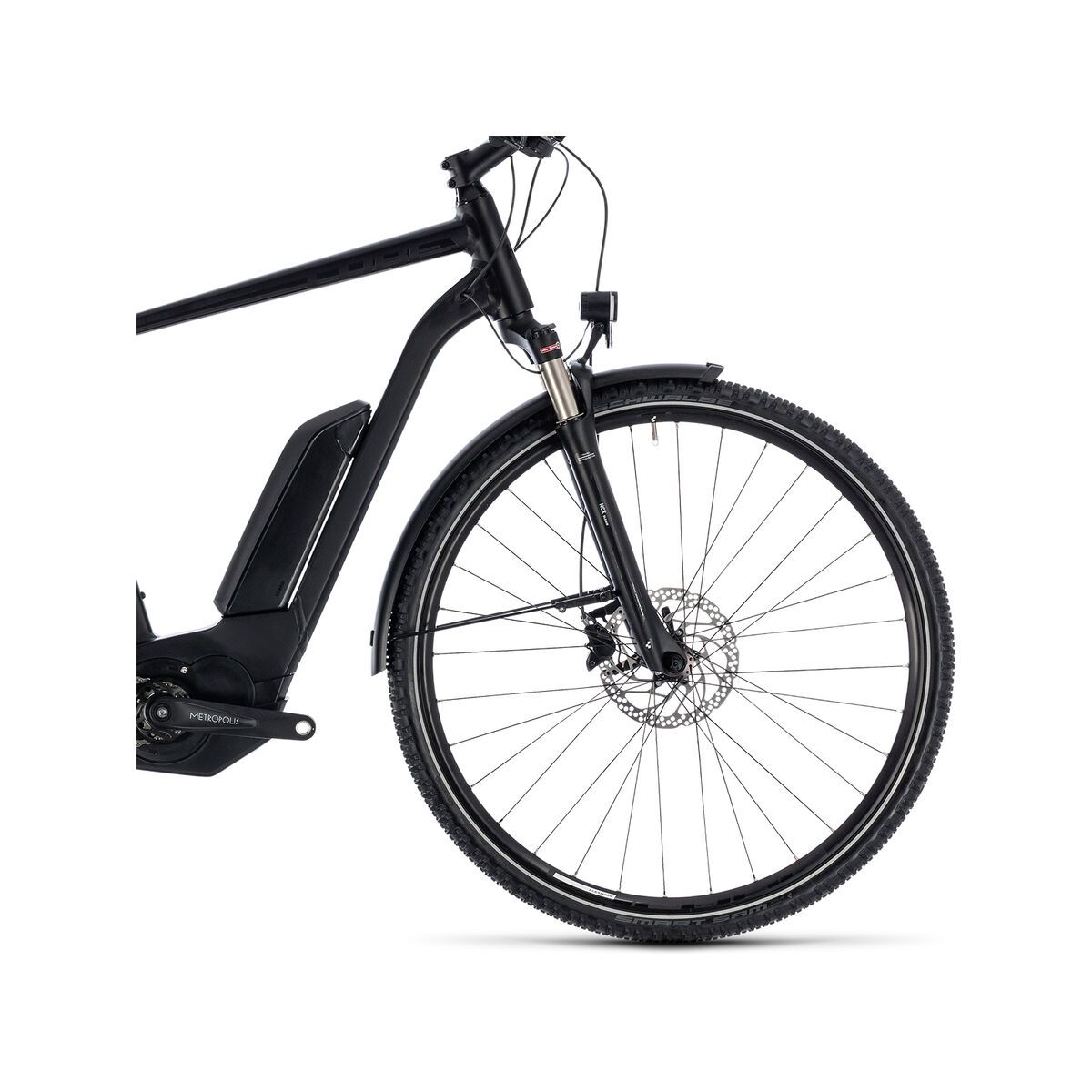 Cube Cross Hybrid Race Allroad 500, black´n´white - Bild 3