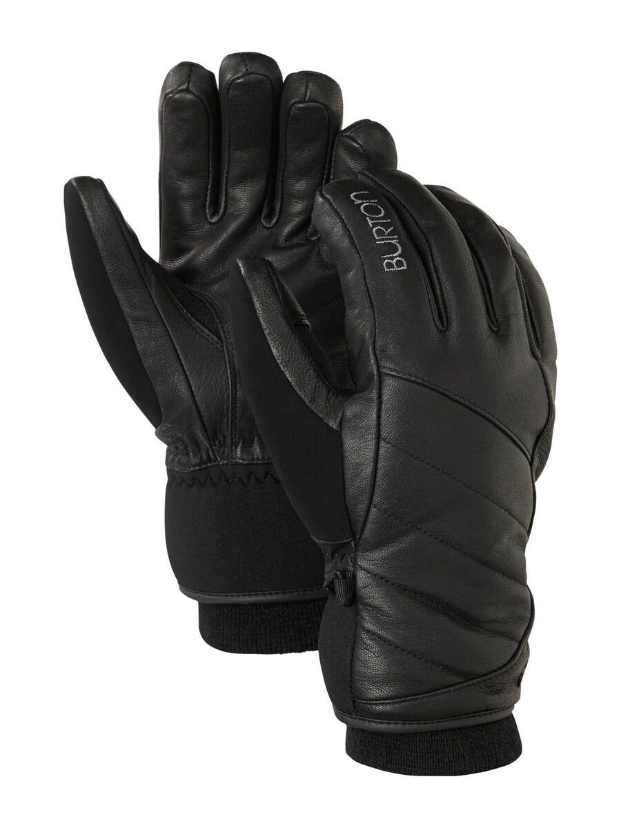 Burton Womens Favorite Leather Glove, True Black - Bild 1